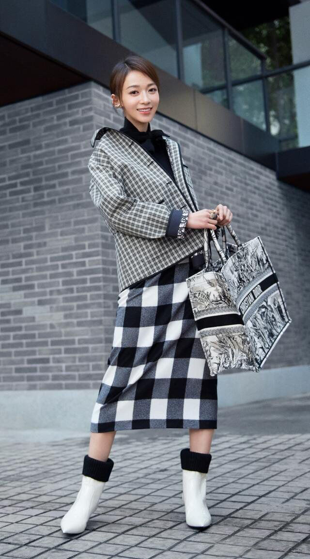 吴谨言穿搭,吴谨言早期私服图片