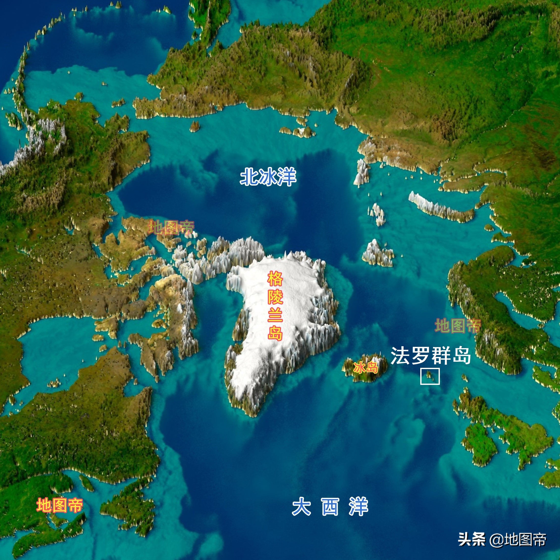 丹麦领土面积格陵兰岛,丹麦的国土面积相当于中国多大