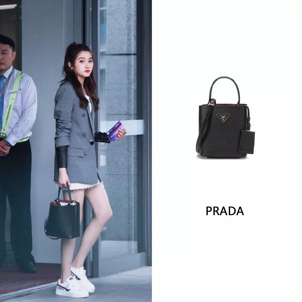 关晓彤最近私服穿搭,关晓彤机场变装