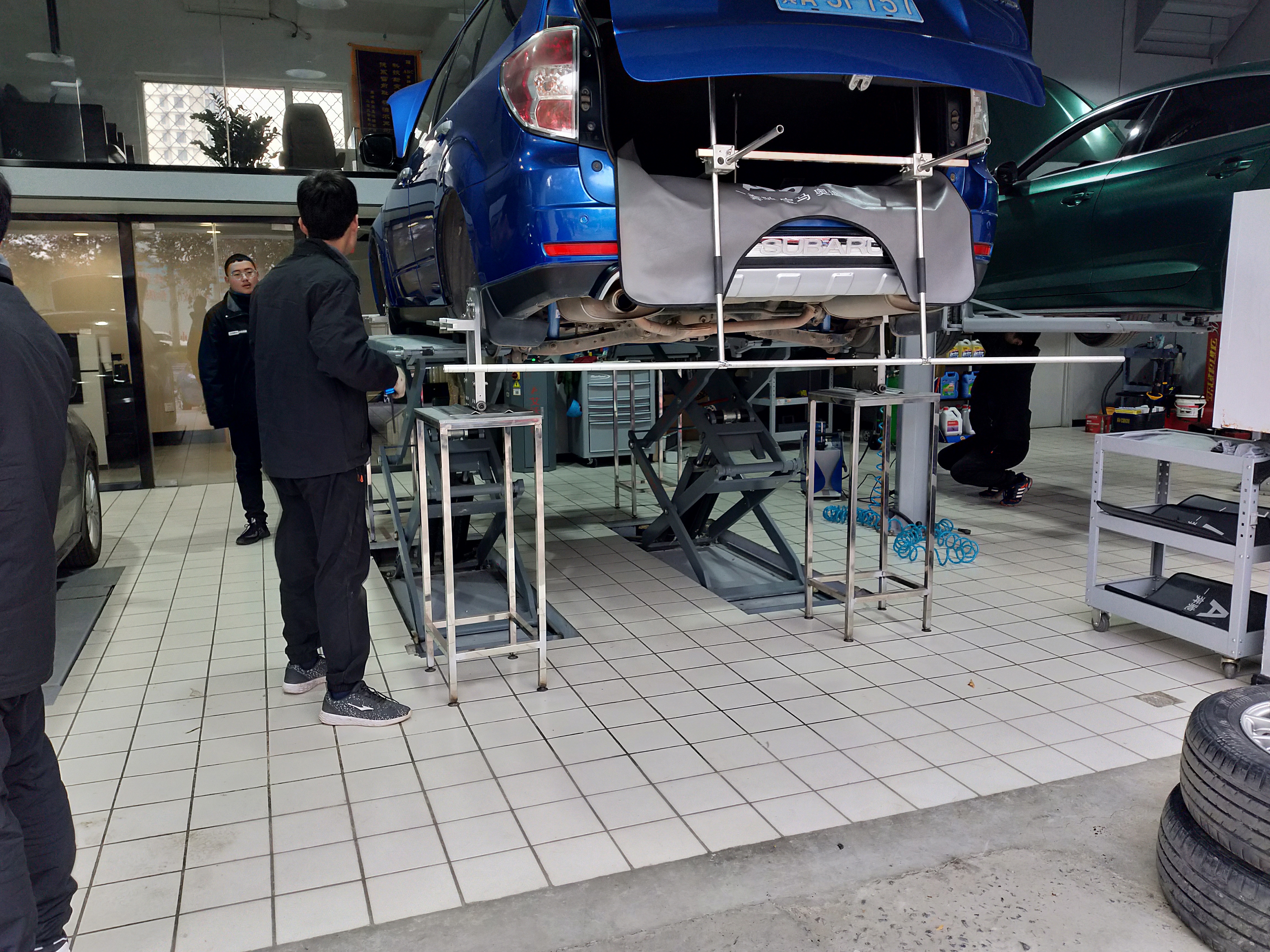 斯巴鲁底盘拆解视频,斯巴鲁底盘整备维修多少钱