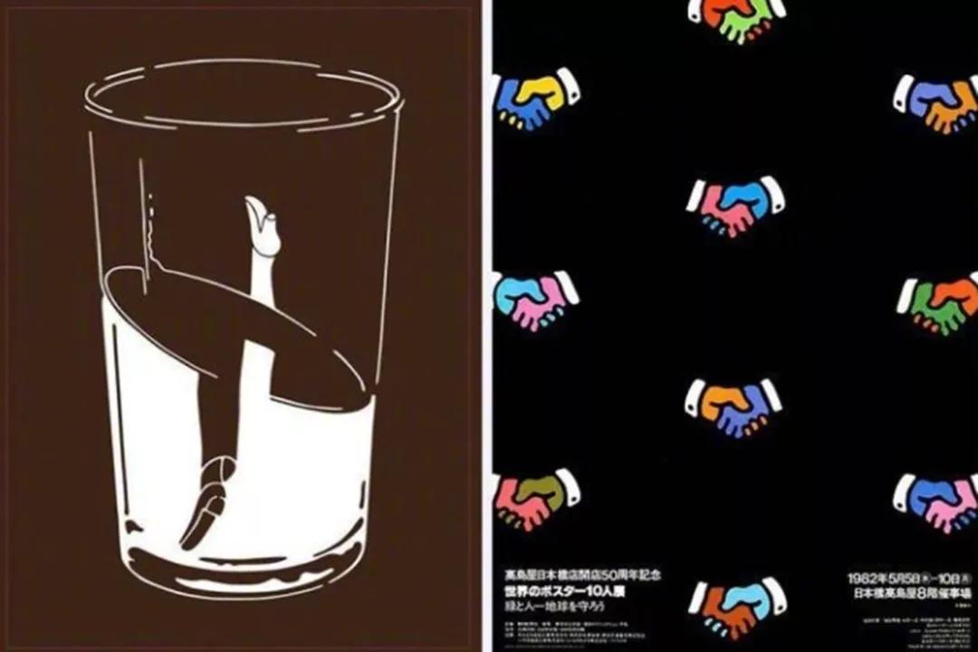 平面设计师福田繁雄的创作风格,日本的平面设计师福田繁雄