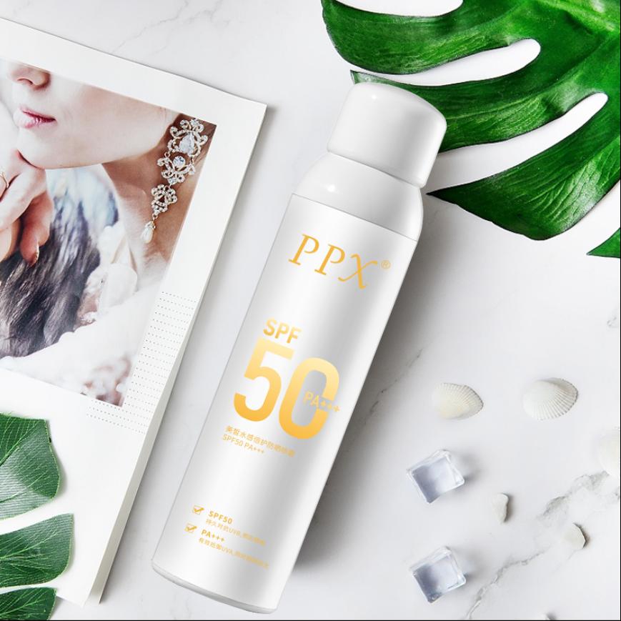 军训必备防晒霜用法,高倍防晒喷雾军训