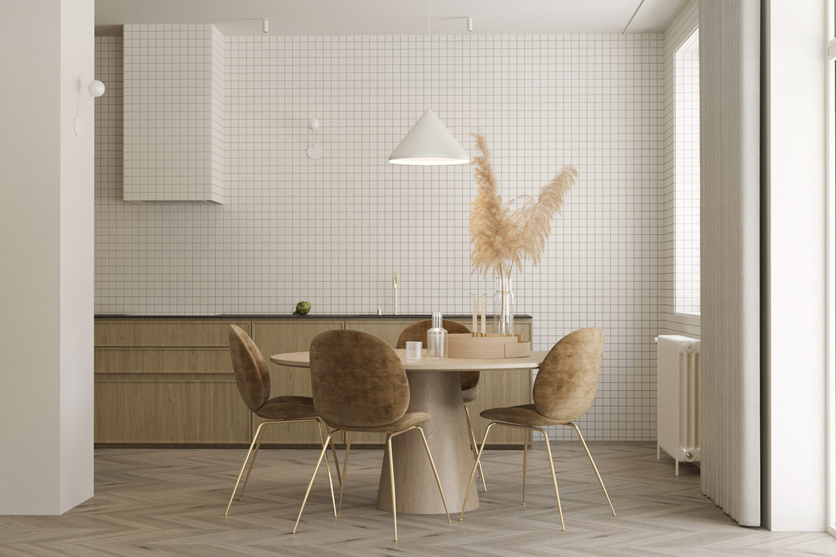 色彩质感强的室内设计,色彩主义室内设计