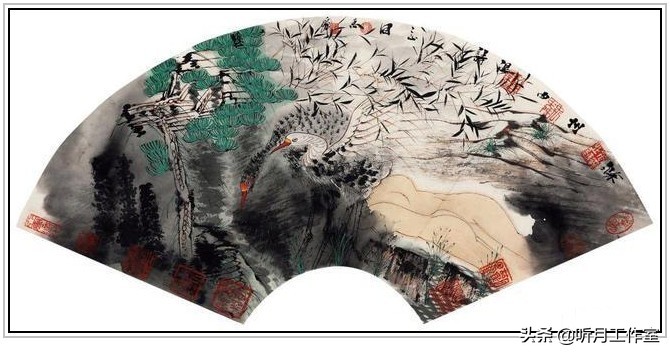 卢禹舜中国画欣赏,卢禹舜先生山水画创作