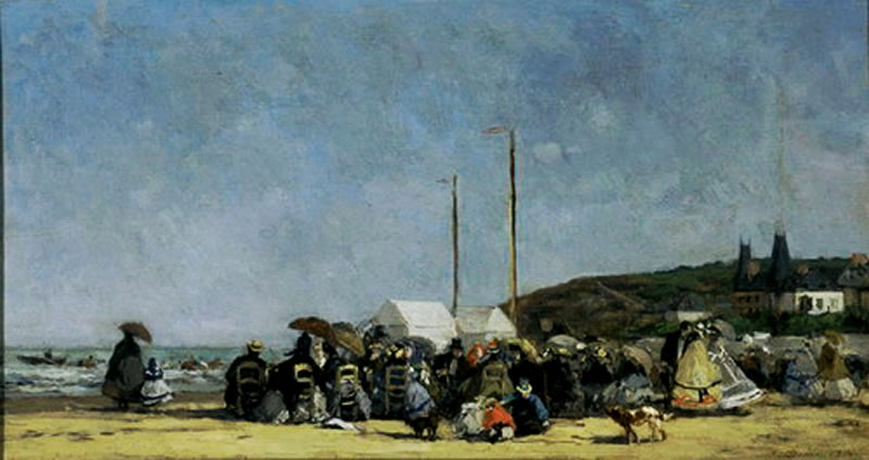 学赏画(48补)天空之王——印象派绘画大师EugeneBoudin简介