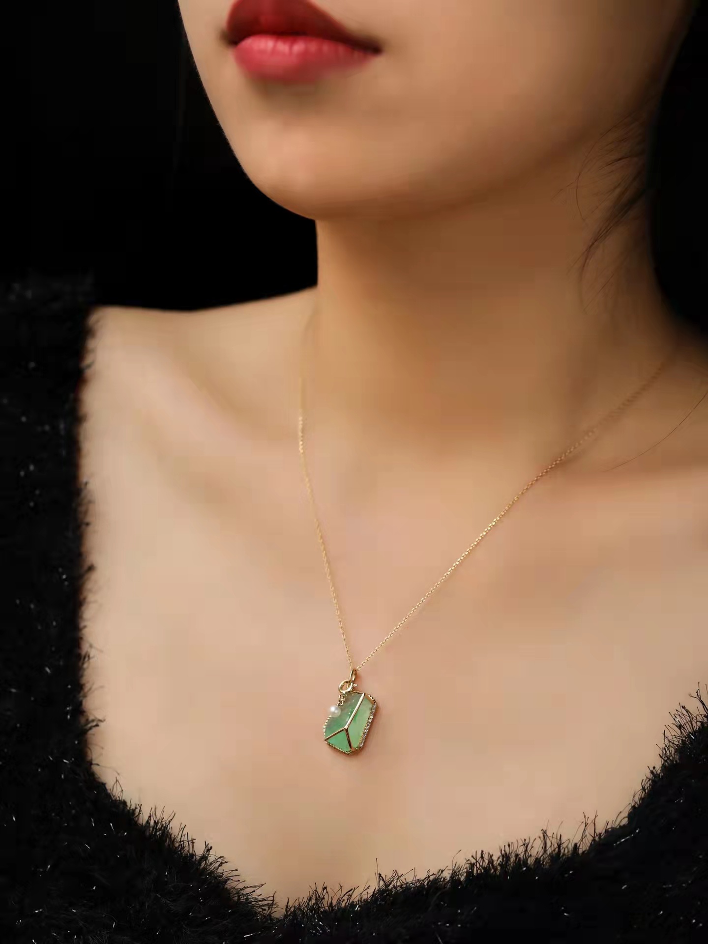 以长方形为灵感的首饰设计,几何元素的首饰