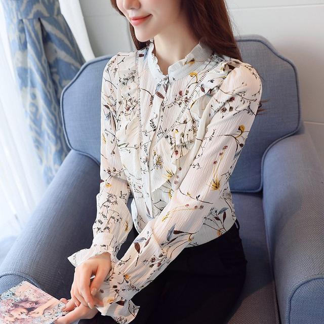 春秋款蝴蝶结雪纺衫网红款,今年很流行的5款蝴蝶结雪纺衫