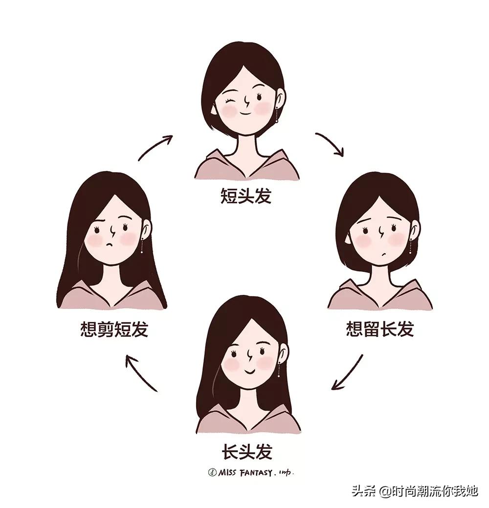 初秋最流行的全头烫,酷女孩初秋发型