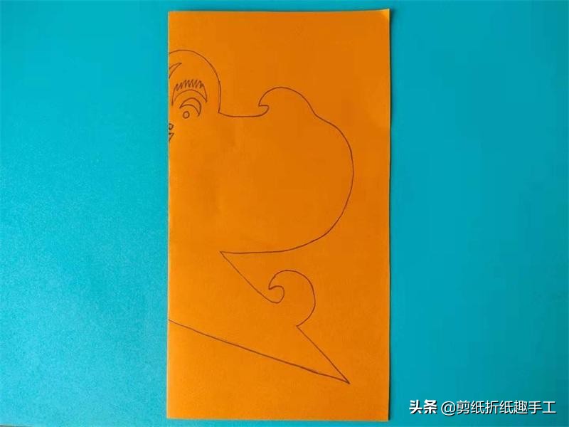 “大鹏一日同风起,扶摇直上九万里”,分享风筝剪纸教程