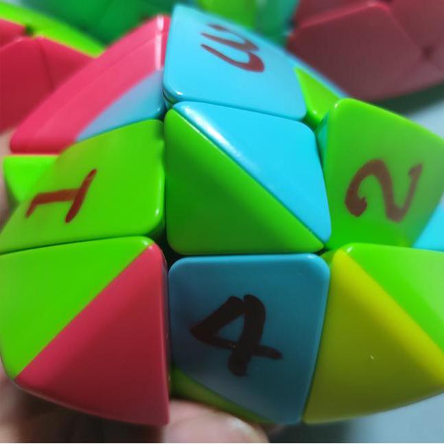 三阶粽子魔方顶层十字架拼法,粽子魔方顶层十字架还原