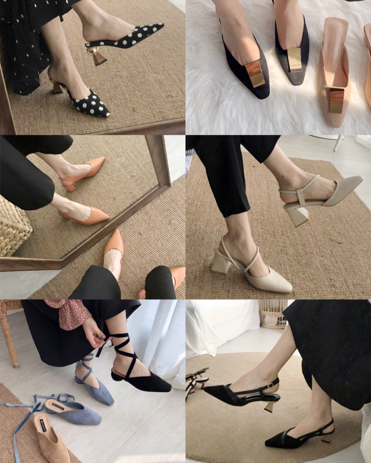 150小个子春夏单鞋推荐,2022春季单鞋6厘米粗跟