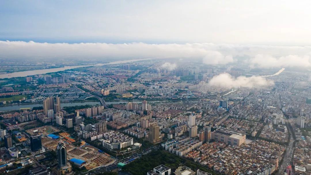 惊艳！航拍下的番禺，太美了！