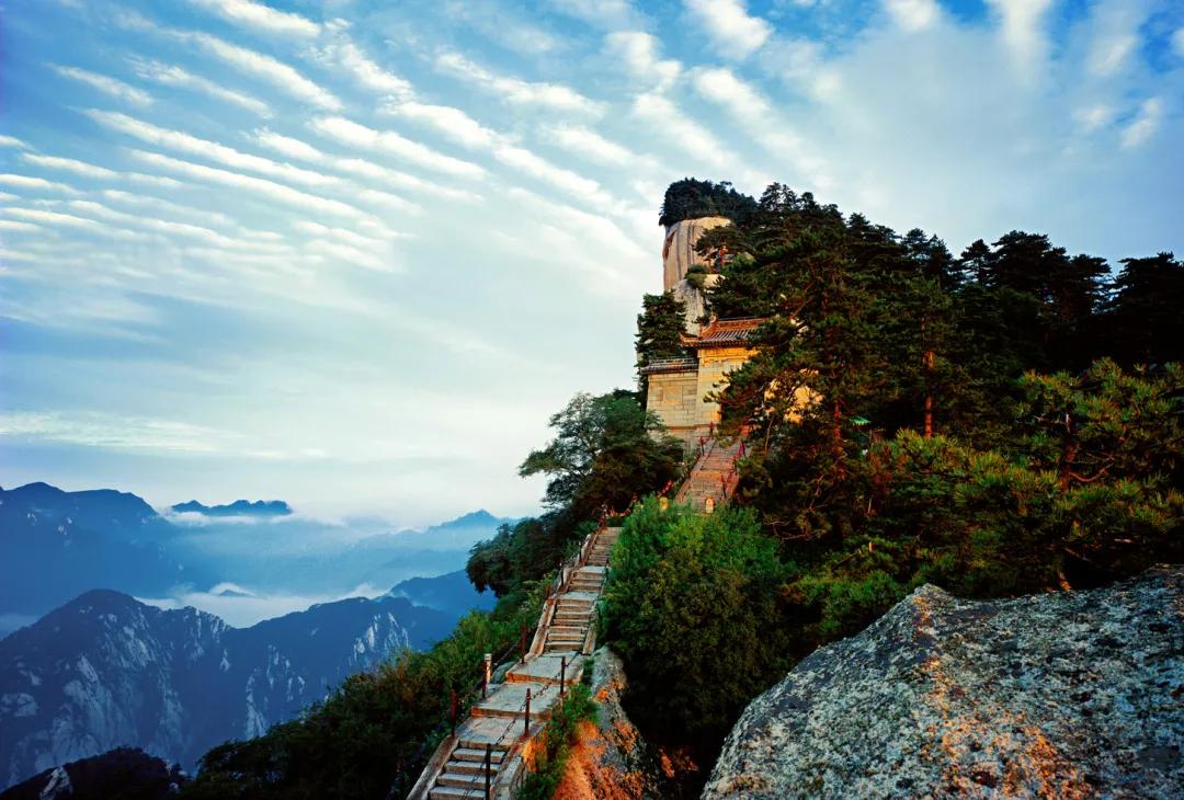 华山游览线路示意图,自由行华山一日游最佳路线