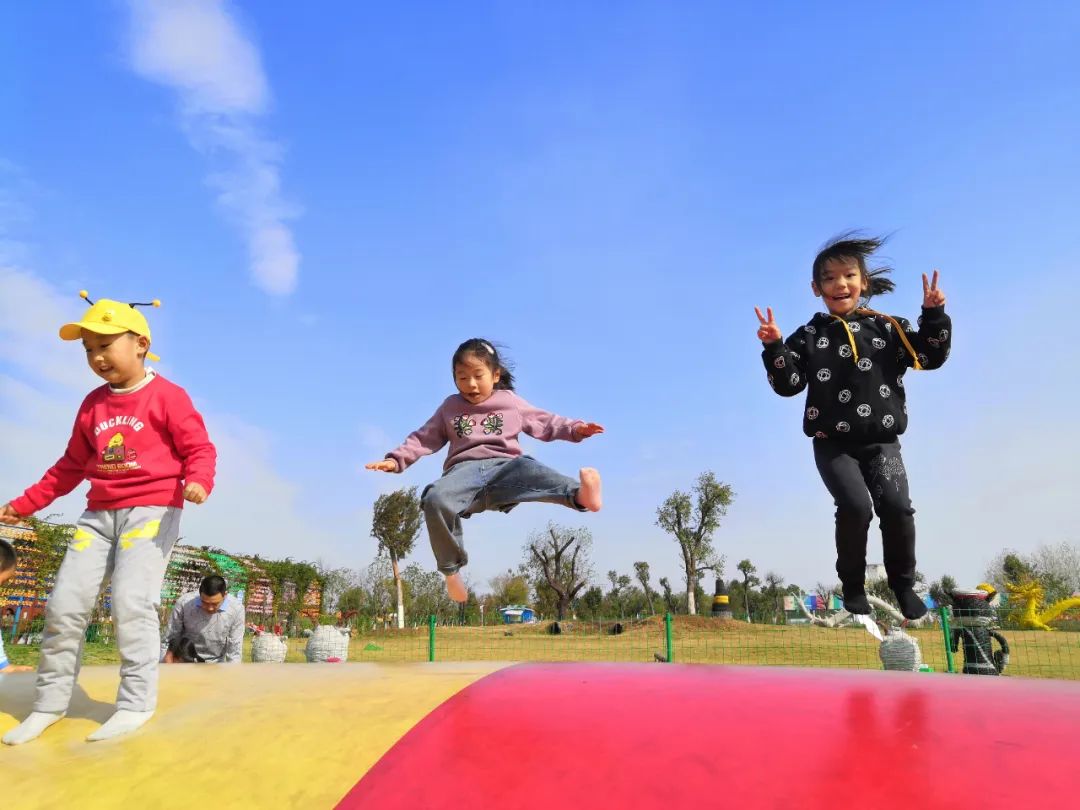 10个亲子农庄爆款无动力游乐设施,生态旅游家庭农场