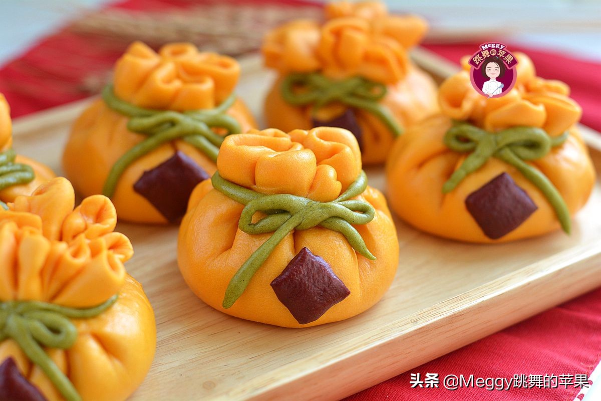 包子一次性醒发视频,福袋大包子的包法