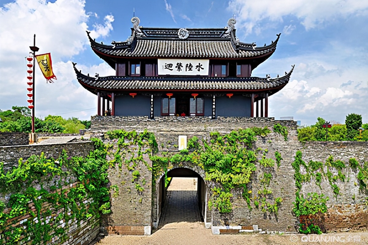 盘门景区晚上,盘门景区由来