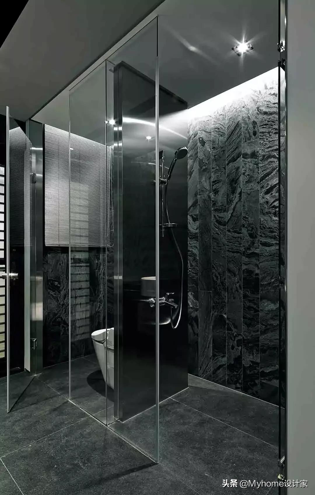 三分离卫生间怎么做实用效果图,6平方卫生间三分离装修效果图