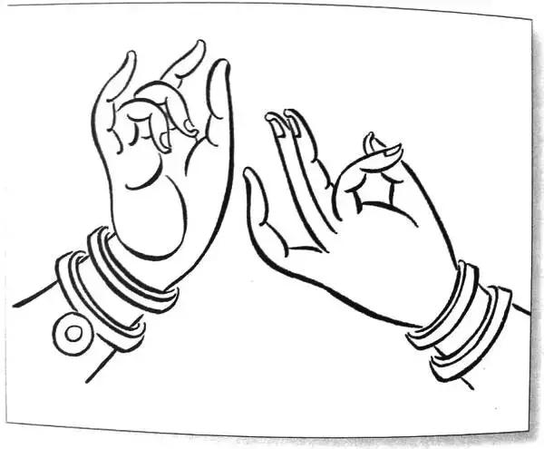 敦煌石刻美学,敦煌佛手印高清大图