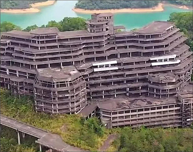 广东最大的烂尾楼,广东最霸气的烂尾楼