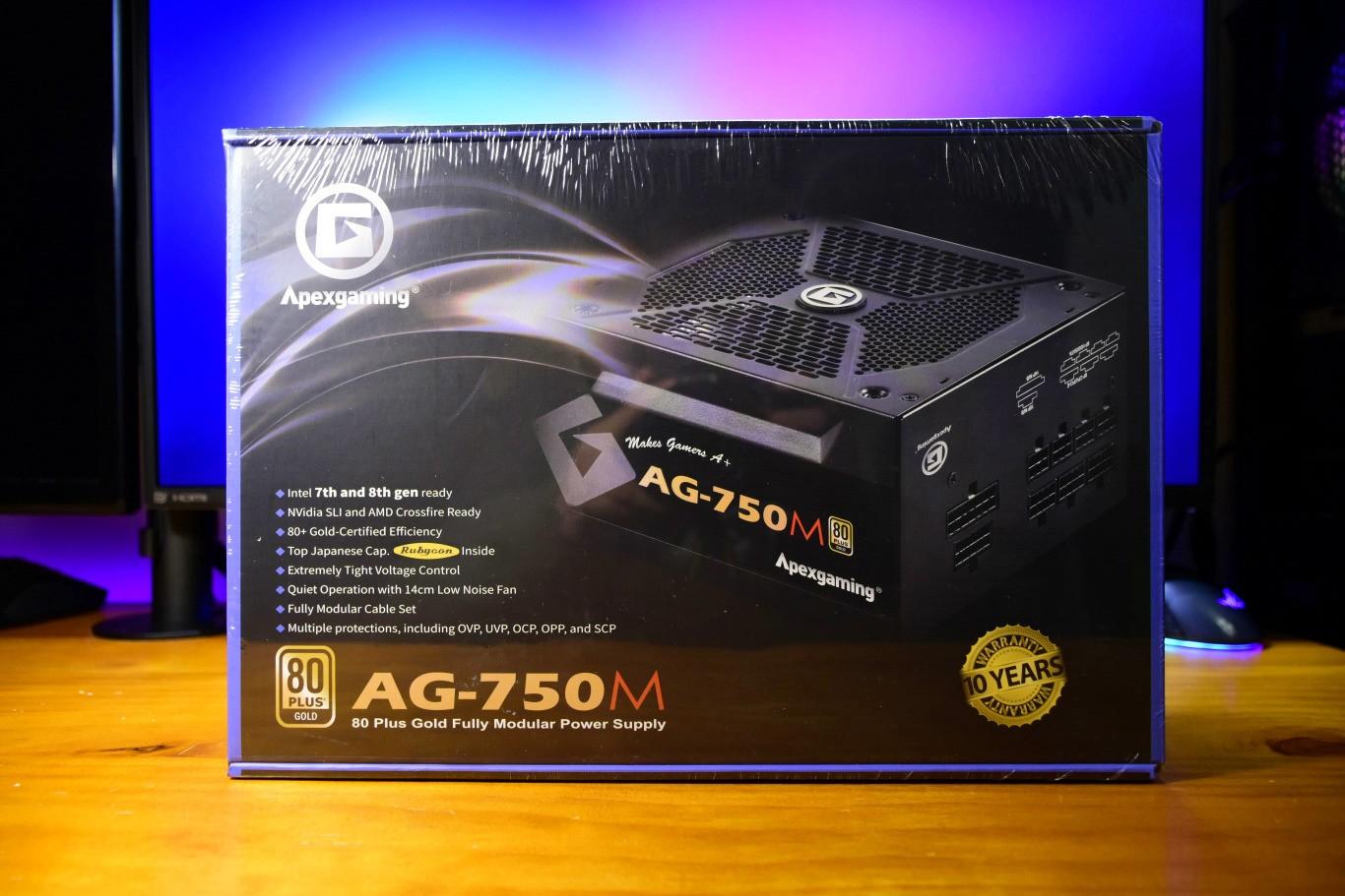 美商艾湃电竞an-750m金牌电源,艾湃电竞an-750m评测体验