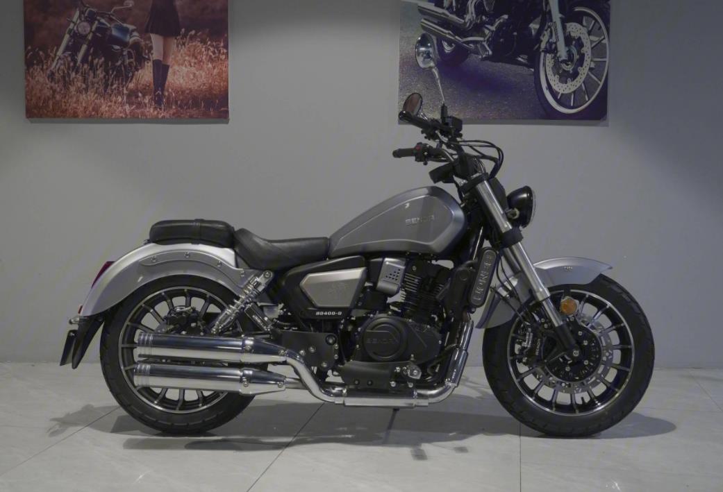 奔达巡航太子车BOX400，水冷双缸36.7马力，配19L油箱，不到3万