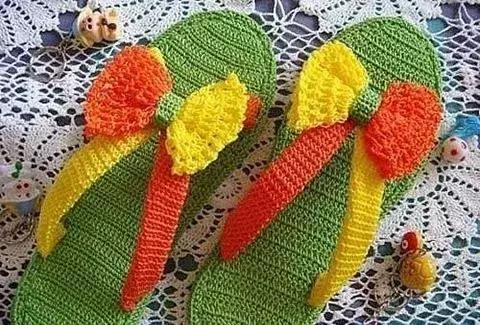 毛线拖鞋钩针方法视频教程全集,钩拖鞋能不能用4.0的钩针