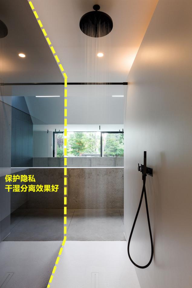 卫生间隔断玻璃装修效果,卧室卫生间用墙和玻璃隔断哪个好