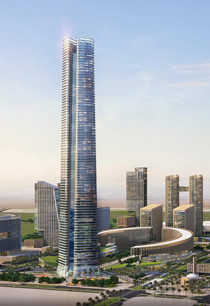 建至280米，埃及新首都CBD标志塔位列“非洲第一高”