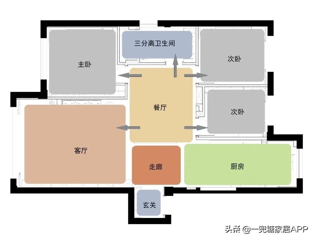 “无用走廊”变超大餐厅?看了这个家才知道,我浪费了多少空间