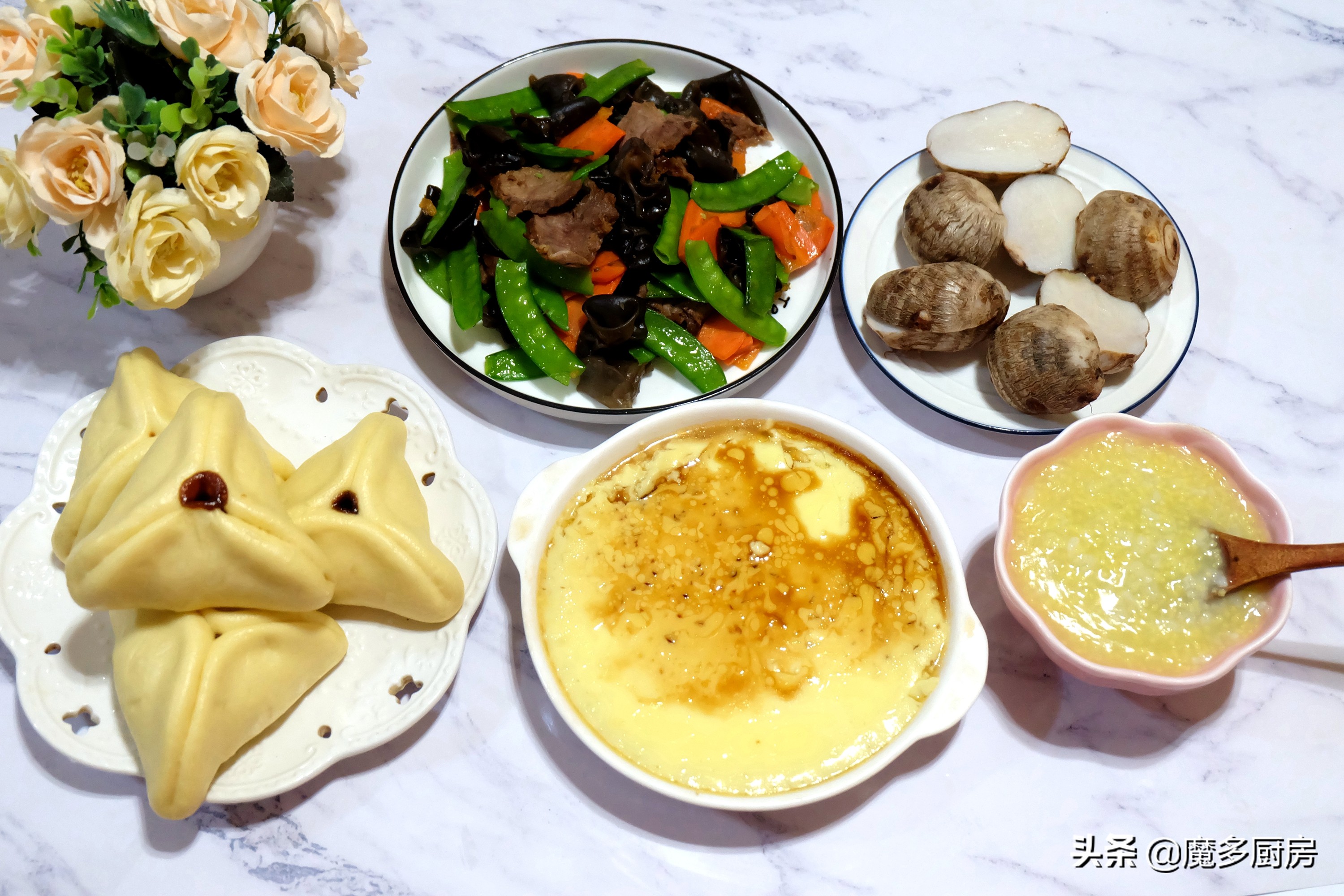 孩子假期给妈妈做早餐简单不重样,开学早餐简单易做营养不重样