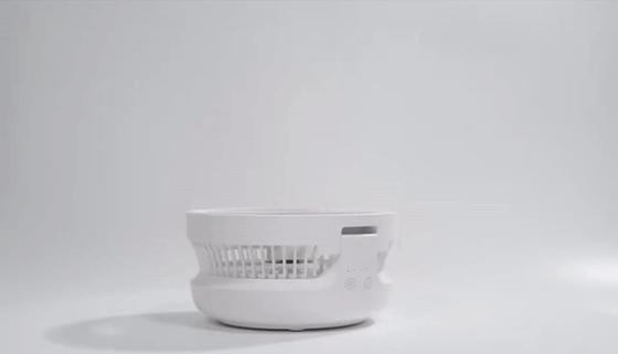 家用空气循环风立体扇,风扇家用卧室超静音空气循环扇