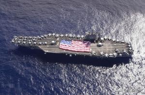最大航母尼米兹的真实威力,最大的尼米兹级航母