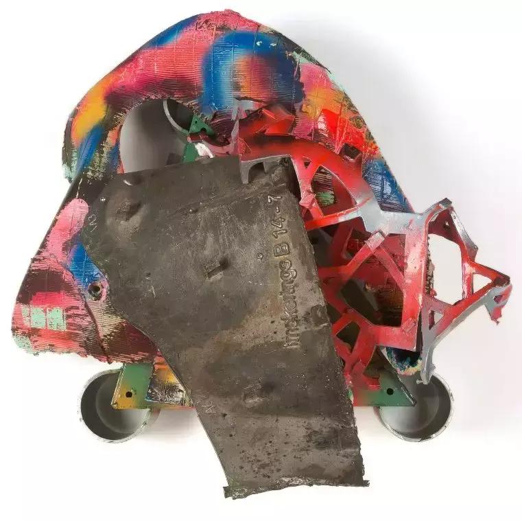 弗兰克斯特拉作品分析,弗兰克斯特拉高举旗帜