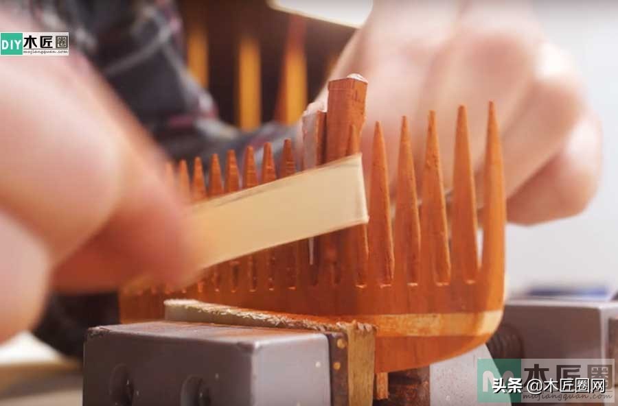 手工木梳子diy需要多长时间,木工梳子木盒子
