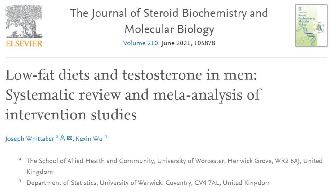 男人降低雄性激素的食物,低脂饮食的男性更易患睾酮缺乏症