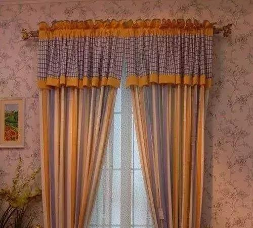 双层弧形工字折帘头效果图,工字折帘头教程