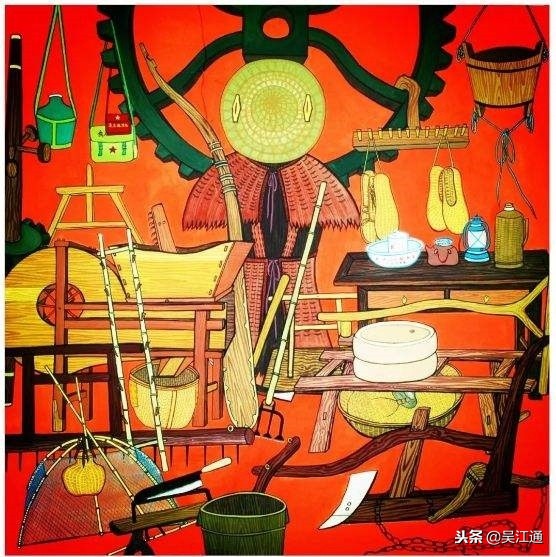 这位吴江农民，用画笔绘出五彩的梦