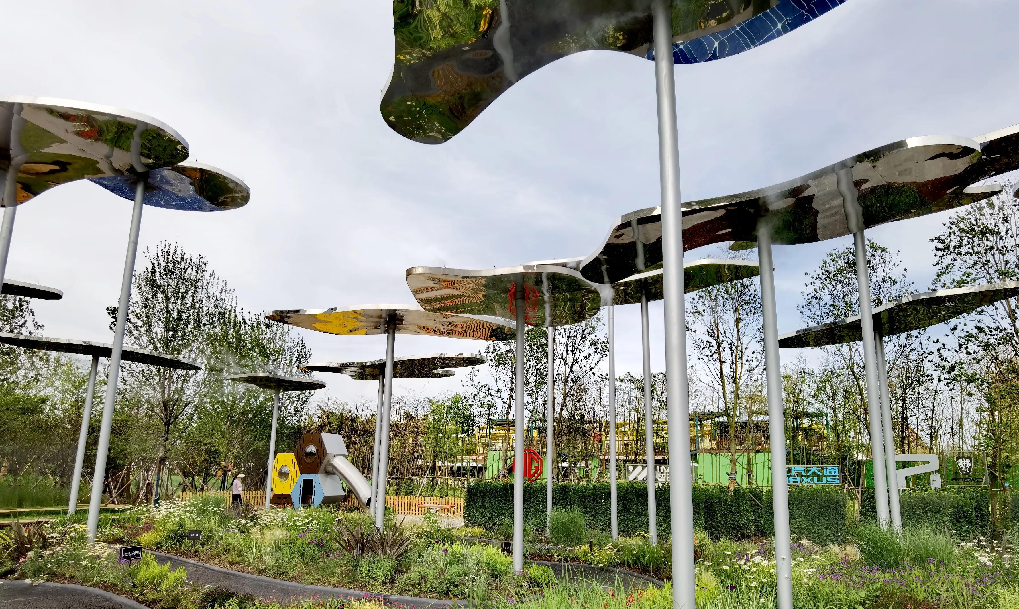 关于崇明花博会,崇明花博会全程花景