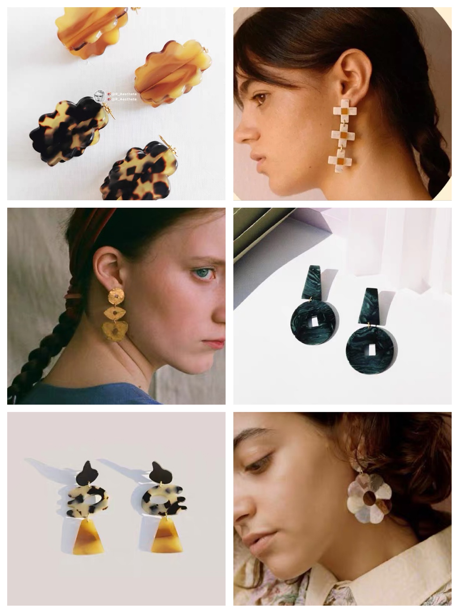 平价耳环怎么搭配好戴,一款超级好看的耳环