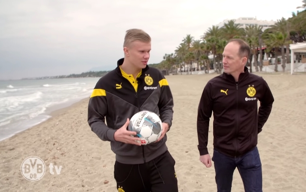 魔人哈兰德最近进球,魔人布欧哈兰德进球