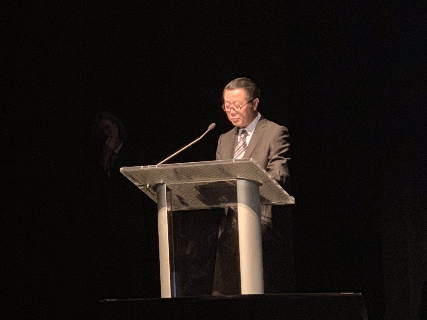 刘慈欣2018年克拉克颁奖典礼采访,克拉克奖刘慈欣