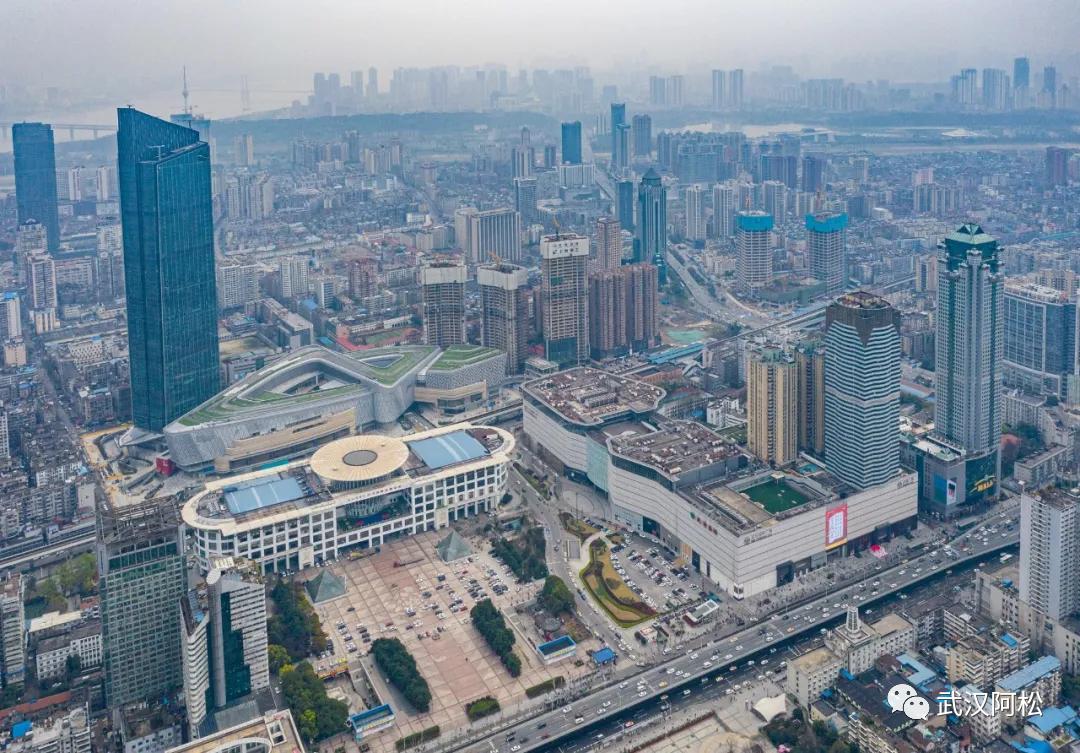 武汉十大高楼合集,武汉200米高楼全景一览
