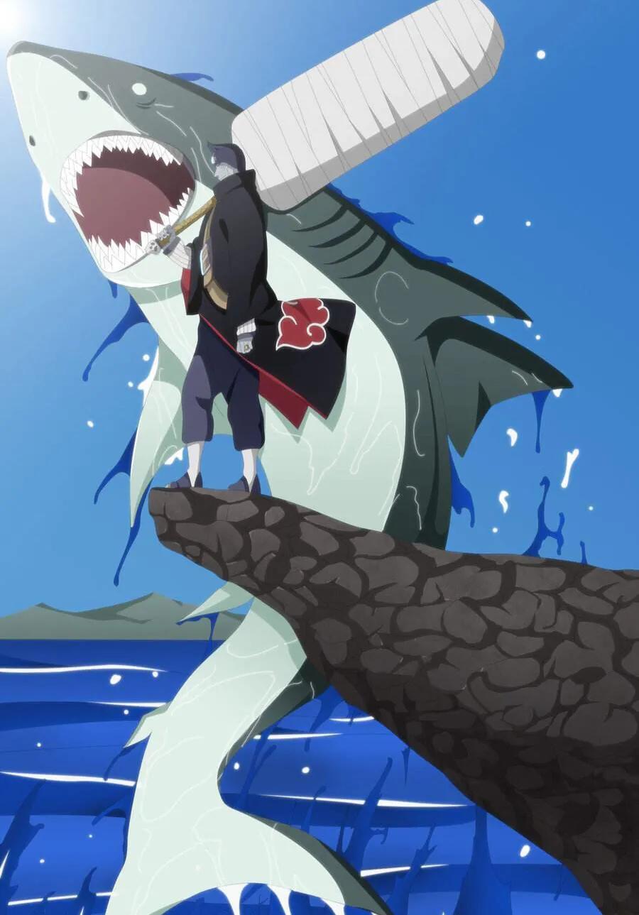 火影忍者真男人鬼鲛的故事,火影忍者鬼鲛巅峰时期