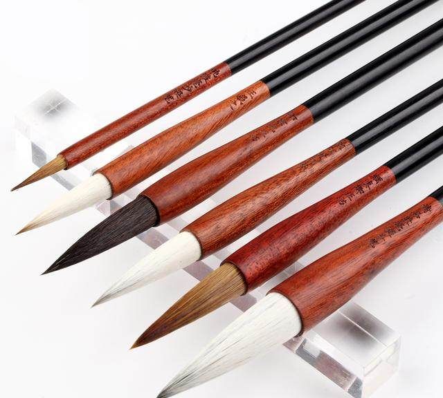 中国最好毛笔字排名,十大狼毫毛笔排名