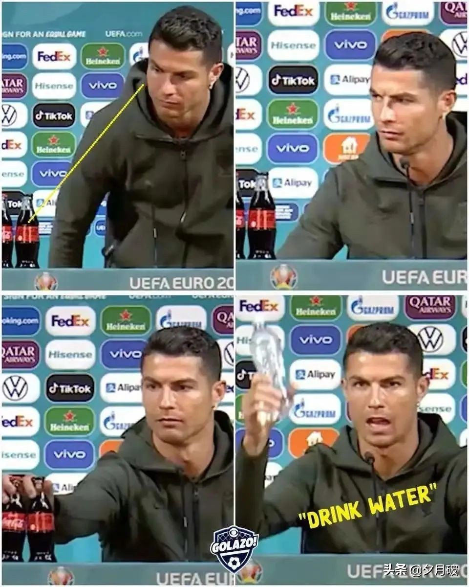 喝可乐找c罗,喝可乐的c罗