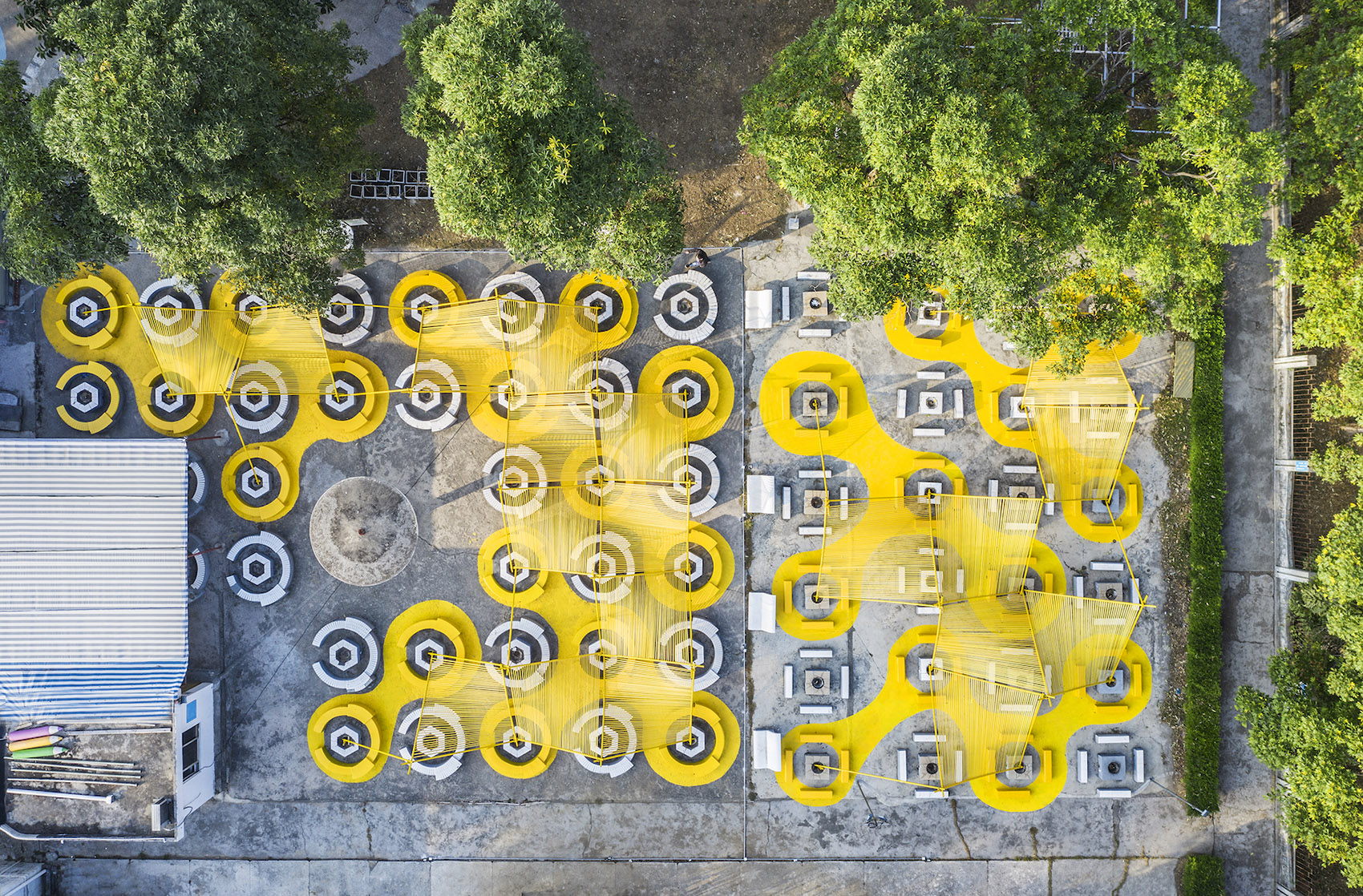 “篝火”空间装置，深圳/MAT超级建筑事务所