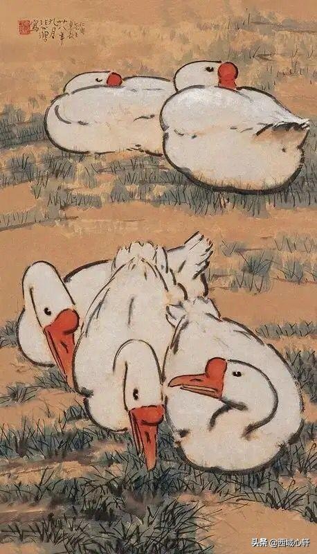 艺术家徐悲鸿资料,中国近代绘画之父徐悲鸿油画作品