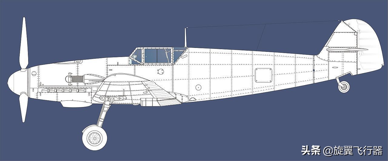 夹在E系列和G系列中的德国Bf-109F系列战斗机，同样相当出色