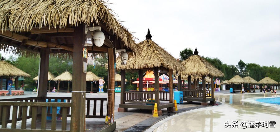 抚顺热高乐园和巴厘岛水世界,热高乐园巴厘岛水世界滑梯游玩