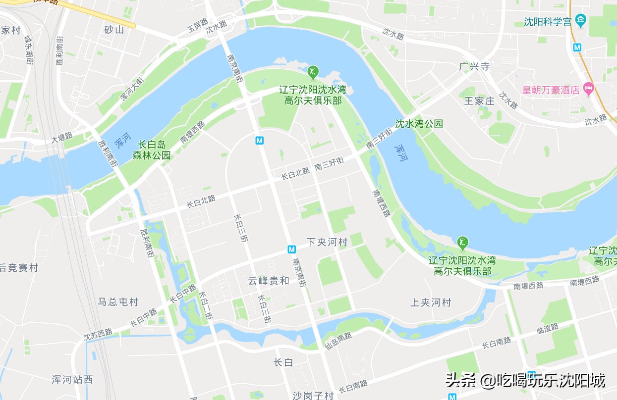 沈阳6号线长白岛在哪,沈阳长白岛简介